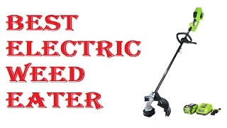 Best Electric Weed Eater [upl. by Nehtan]