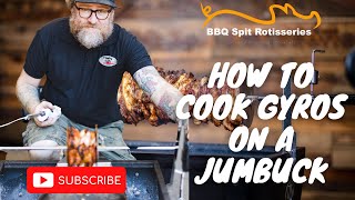 How to Cook Gyros Yiros on a Jumbuck Spit [upl. by Bindman]