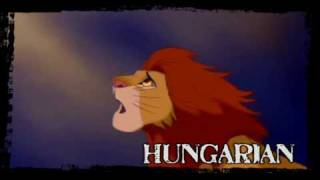 The Lion King  How Can I Go Back One Line Multilanguage [upl. by Barboza]