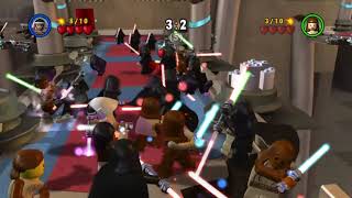 linterni Gamer plays Crazy Battle Levels TwoHanded Coop Mode  LEGO Star Wars The Complete Saga [upl. by Tali]