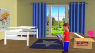 Kinderbett KINTO Jugendbett Animation [upl. by Purvis]