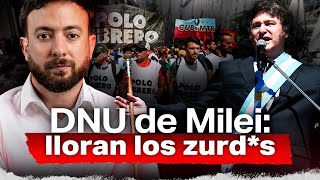 🔴 Decretazo de Milei para liberar la economía hace llorar a los Zurds  Agustín Laje [upl. by Spielman]