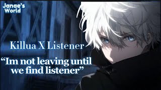 Listener goes missing  Worried Killua  Killua x Listener  VA asmr [upl. by Goar]