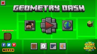 All Minecraft Level  Geometry Dash [upl. by Miranda]