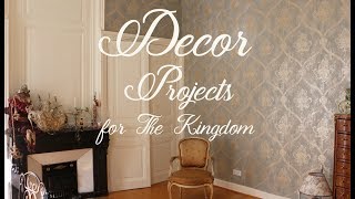 Decor for the fairy tale Living room  Episode 01 [upl. by Phi]