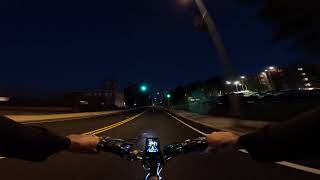 eBiking Haverhill MA  Early AM almost twilight [upl. by Amri]