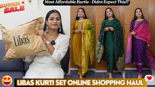 Libas Kurti Set Online Shopping Haul ❤💜  Libas Kurti Set  Online Shopping Haul  Kurti Collections [upl. by Kohsa412]