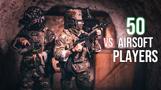 Ex Royal Marine Commando amp Soldier VS 50 Airsoft Players [upl. by Starla124]