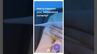 How to Check Body Temperature  Thermometer से बुखार कैसे चेक करें  bodytemperature [upl. by Feodore921]