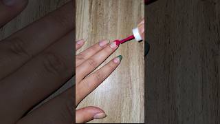 Simple nailart 💅 naildesign nailart ytshorts shorts [upl. by Aetnahc]