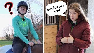 Horse Girls vs Pony Girls funny 😂 [upl. by Hattie]