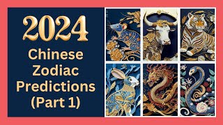 ✨2024 Chinese Zodiac Predictions Part 1  Chinese Horoscope Overview 🐀🐂🐯🐰🐉🐍 [upl. by Annyahs]