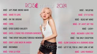 ROSE playlist all songs [upl. by Artiek61]