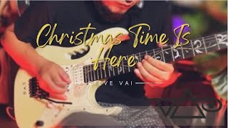 Steve Vai  Christmas Time Is Here Guitar Cover [upl. by Iorgos]