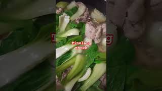 Tinolang manok with Chinese pechay shortvideo tinolangmanok food calgaryisbeautiful [upl. by Znarf]