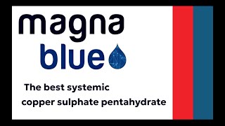 The best copper sulphate pentahydrate for use in Organic Farming and IPM Magnablue [upl. by Artenra]