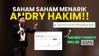 SAHAM MENARIK SELANJUTNYA I ANDRY HAKIM [upl. by Schnabel848]