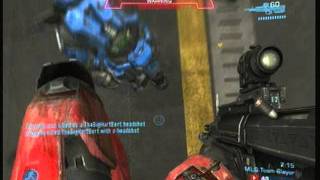 Halo Reach Pro Gameplay  Soldier187  Sick Game Finisher [upl. by Joey]