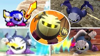 Evolution of Playable Meta Knight in Kirby Games 2002  2018 [upl. by Hapte988]