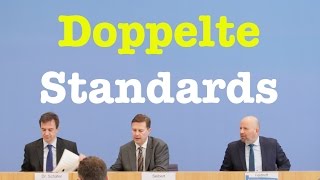 Komplette Bundespressekonferenz vom 15 März 2017 [upl. by Nivets]