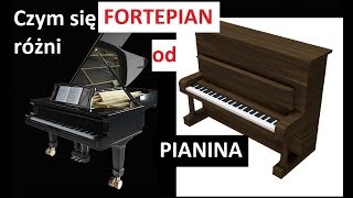 Czym się różni FORTEPIAN od PIANINA [upl. by Yengac]