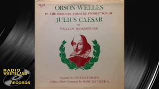 Orson Welles amp The Mercury Theatre Production of Julius Caesar [upl. by Akiraa]