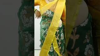 Saree draping tutorial for beginners  Latest saree draping step by step  Sari wear [upl. by Nara]