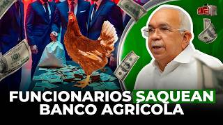 FILTRAN FUNCIONARIOS SAQUEAN BANCO AGRÍCOLA EN MONTE PLATA CON GALLINAS FANTASMAS [upl. by Eidnam560]