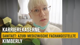 Auszubildende Medizinische Fachangestellte Kimberly  KarriereKaserne Sanität [upl. by Hanikahs171]