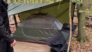 Schlafsetups  Folge 14 Marvins Ausrüstung für einen Overnighter im Wald [upl. by Westlund]