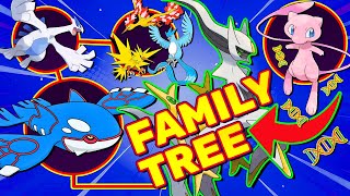 The COMPLETE Legendary Pokémon Family Tree [upl. by Odilo]