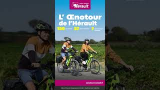 OENOVELO®  la 1ère balade en vélo dans les vignes de lHérault dooh portrait [upl. by Sarette]