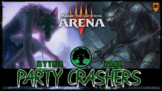 SPELLBREAKER WOLVES  MTG Arena  Mono Green AntiMeta Wolf Tribal MYTHIC RANK Alchemy Deck [upl. by Brita]