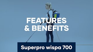 Features amp Benefits  Superpro wispa 700 Backpack Vacuum  Pacvac Product Training Video [upl. by Iek410]