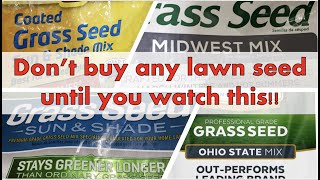 What to look for when buying grass seed [upl. by Issej737]