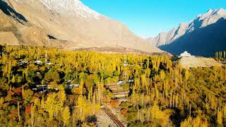 Shangrila Resort Skardu Beautiful Drone Views [upl. by Rebna]