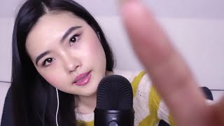 ASMR  Pure Inaudible Whispering with Face touching [upl. by Anaek]