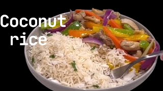 Ghanaian COCONUT RICE RECIPE That Will Make Your Tasteafricanfood ghana [upl. by Rediah]