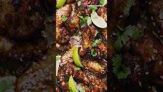 Crispy Air Fryer Chicken Wings AirFryerWings ChickenWings CrispyWings AirFryerRecipes EasySnack [upl. by Bruning]