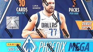 My First Look At 202324 Panini Phoenix Basketball Mega Box Rip [upl. by Kendell271]