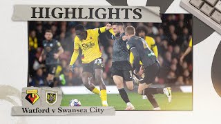 Watford 12 Swansea City  Highlights [upl. by Ogir261]