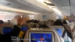 Heavy turbulence leaves passengers shaken [upl. by Lika]