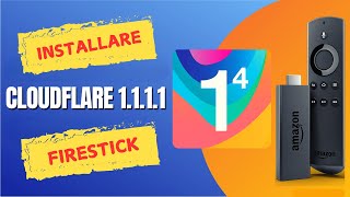 Cloudflare WARP 1111 VPN GRATIS per velocizzare Amazon Firestick e bypassare la censura [upl. by Lou389]