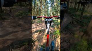 Bikepark Hahnenklee Secret line downhill crash Fail drop bike bikelover rider [upl. by Krishna]