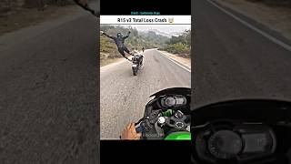 automobile lookat this 🤯 r15 v3 crash shorts trending ktm viral motovlog ytshorts bike z900 [upl. by Zemaj]