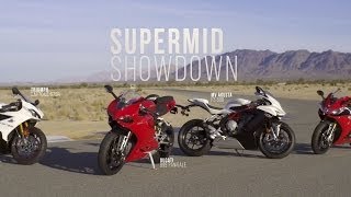 Sneak Peek RSV4 vs 899 Panigale vs F3 800 vs 675R [upl. by Eilyak37]