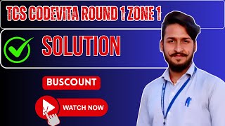 BusCount Solution TCS Codevita Round 1 Question answer TCS CODEVITA Round 1 Question answer [upl. by Yecal]