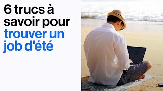 6 trucs à savoir pour trouver un job dété avec Career Kueen [upl. by Ahsinyar]