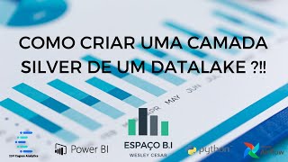 Criando a camada SILVER de um Datalake python dataengineering dataengineer [upl. by Vins]