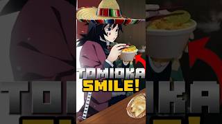 Tomiokas Favorite Food makes him SMILE Demon Slayer Explained demonslayer shorts anime [upl. by Nyloj897]